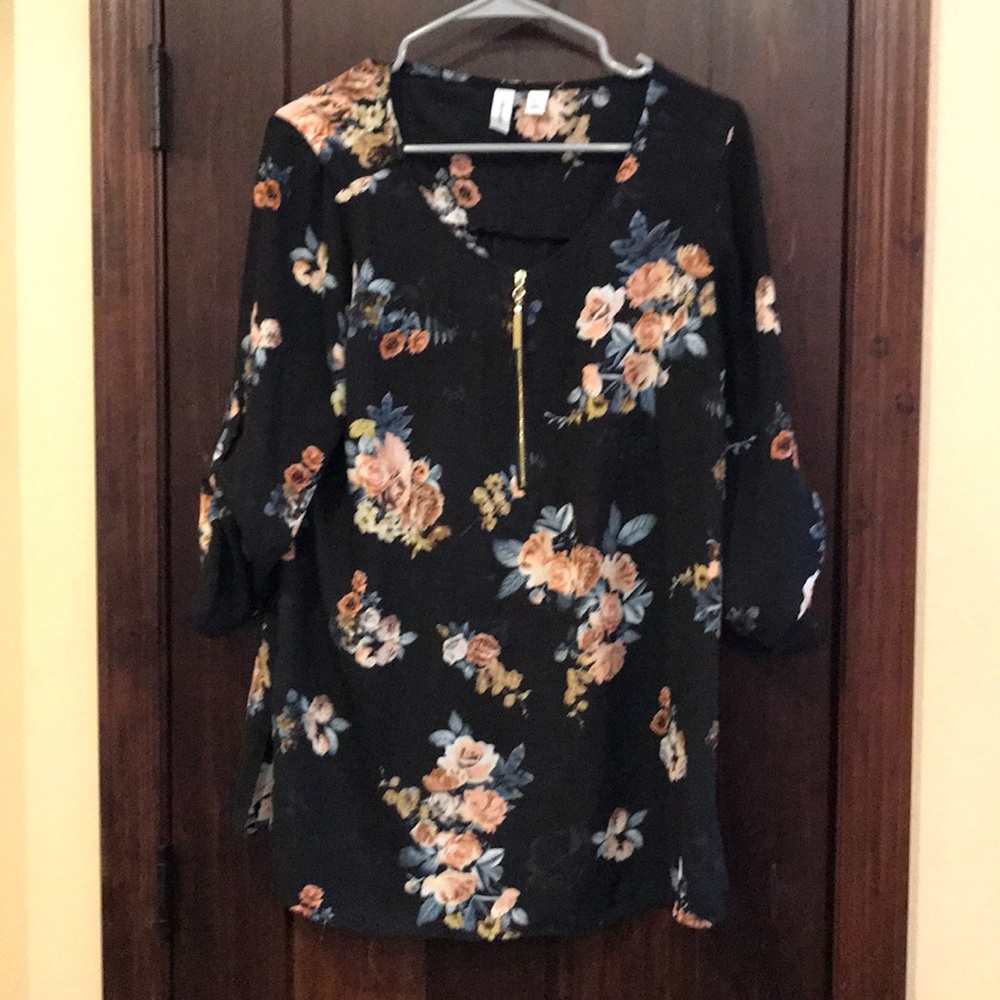 Floral blouse